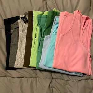 New York and company lot of 9 tank tops. Size XL